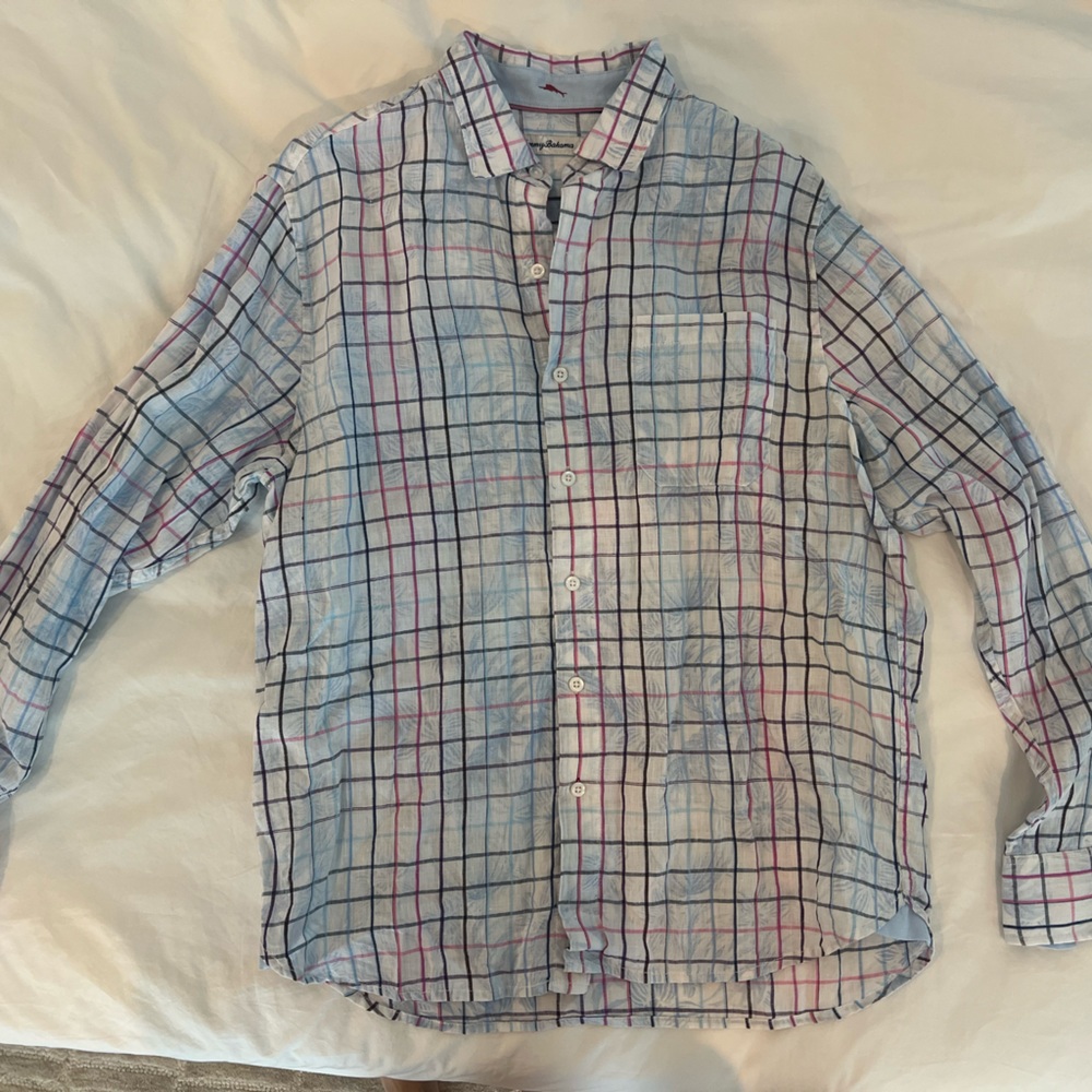 Tommy Bahama button up shirt